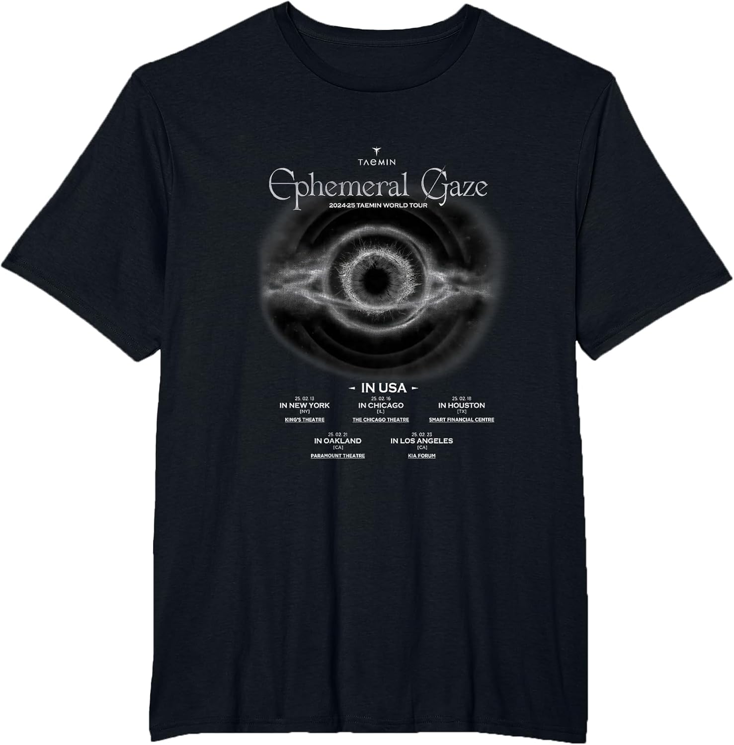 Taemin Ephemeral Gaze Tour 2025 Shirt