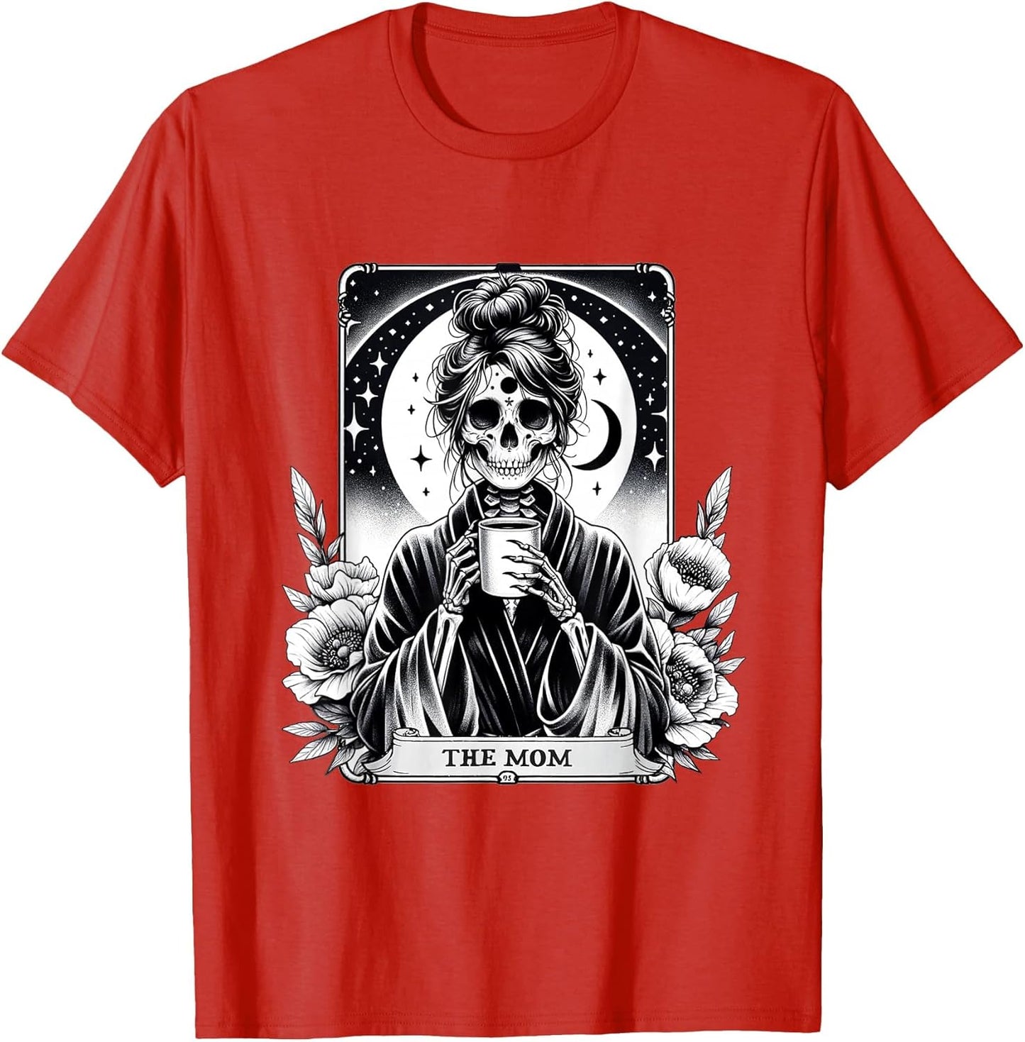 The Mom Tarot Card Skeleton Mother's Day Mom Skull Mama