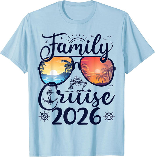 Family Cruise 2026 Summer Vacation Matching Family Cruise