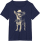 Chihuahua Wearing Cowboy Hat Funny Western Dog Mom Dad