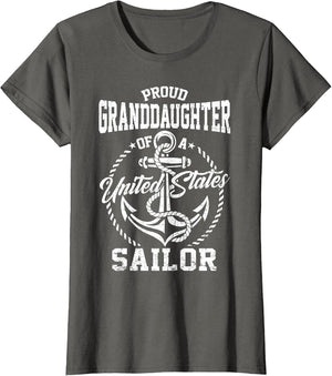 Proud Granddaughter of A Sailor US Veteran Family Matching