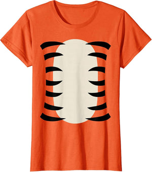 Tiger Shirt Adult Kids Men Women Tiger Costume