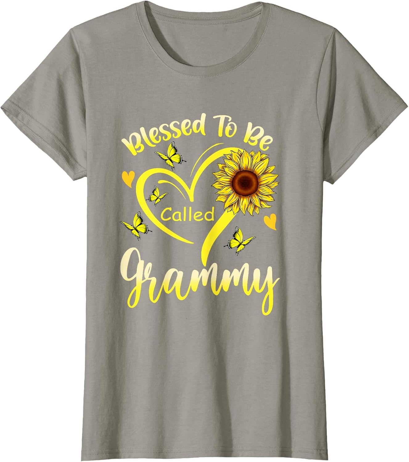 Blessed to Be Called Grammy Sunflower Floral Mothers Day