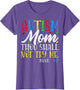 Autism Mom Thou Shall Not Try Me - Autism Awareness Mom