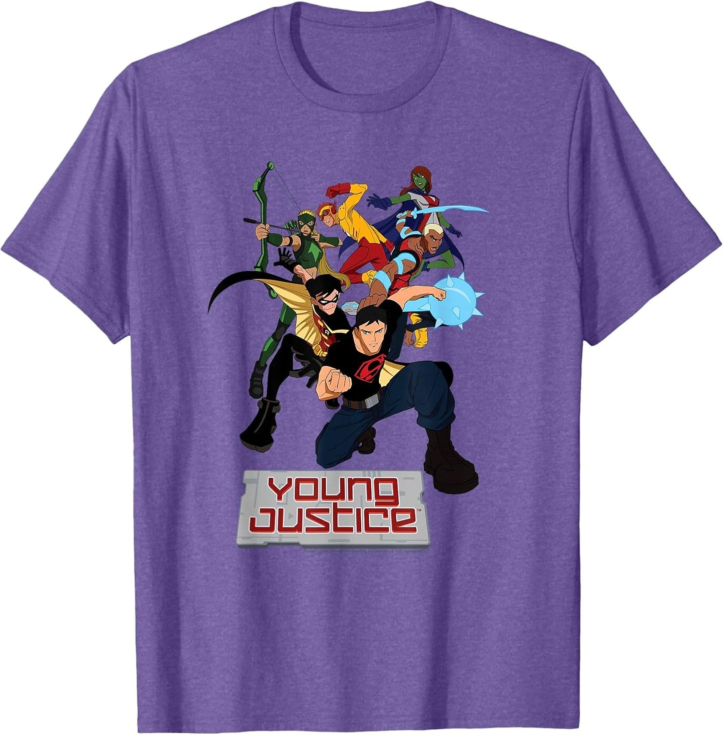 Young Justice Superboy, Robin, Aqualad, Artemis, Kid Flash