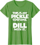 Pickle Halloween Costume Shirt Easy Funny Women Men Kids