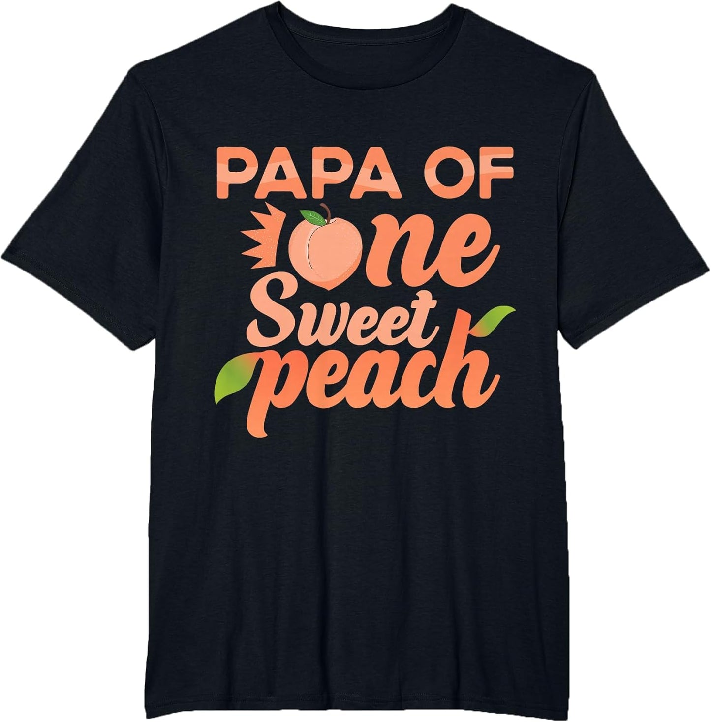 Papa First Birthday One Sweet Peach Bday Family Matching