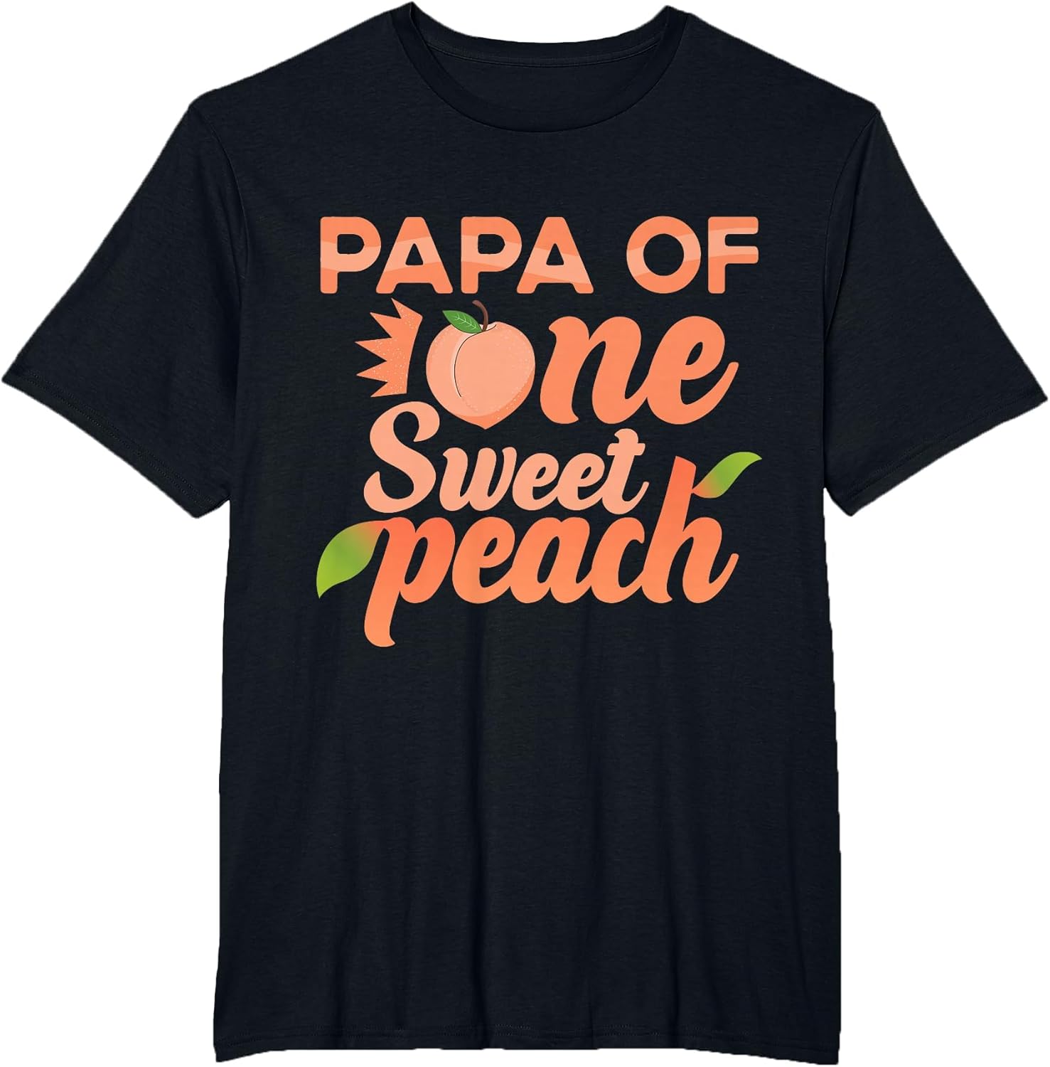 Papa First Birthday One Sweet Peach Bday Family Matching