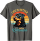Retro Life is Better with A Rottweiler Rottie Dog Lover