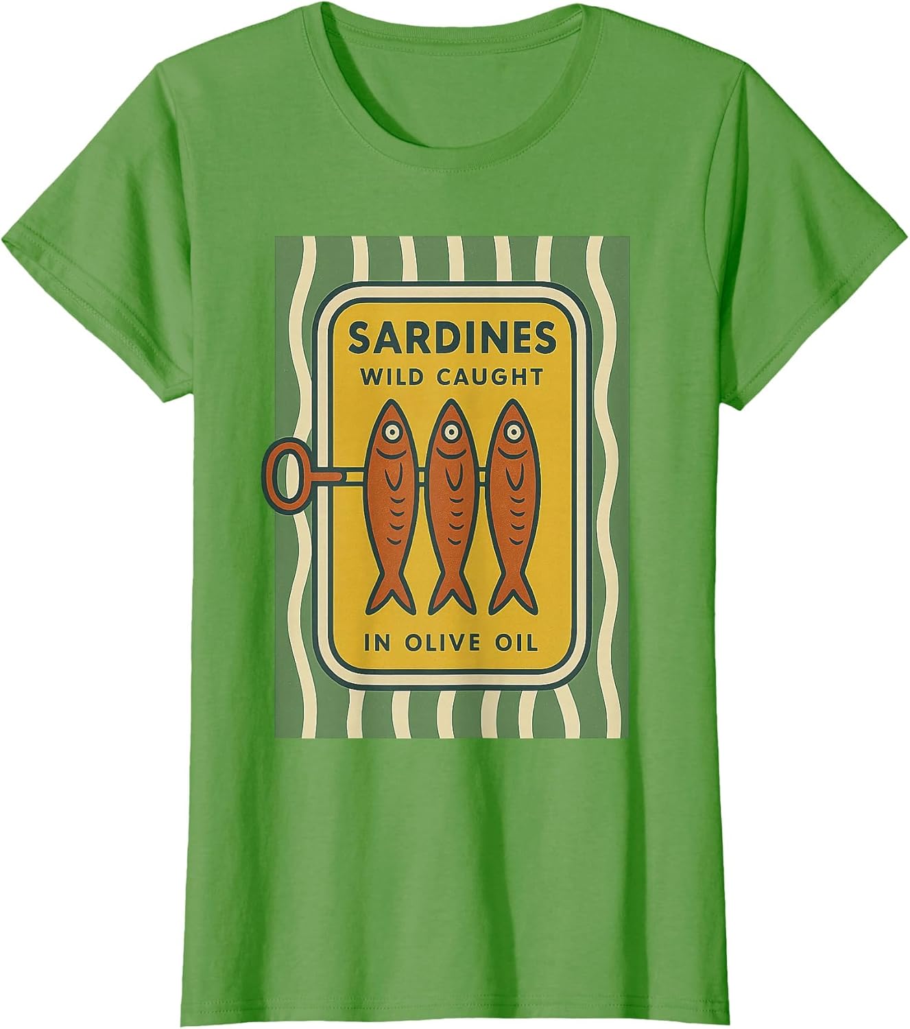 Sardine Retro Cute Vintage Fish Tin - Classic Mediterranean