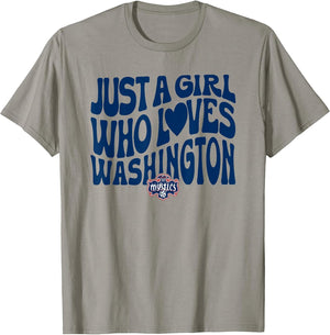 WNBA Just A Girl Who Loves Washington Mystics