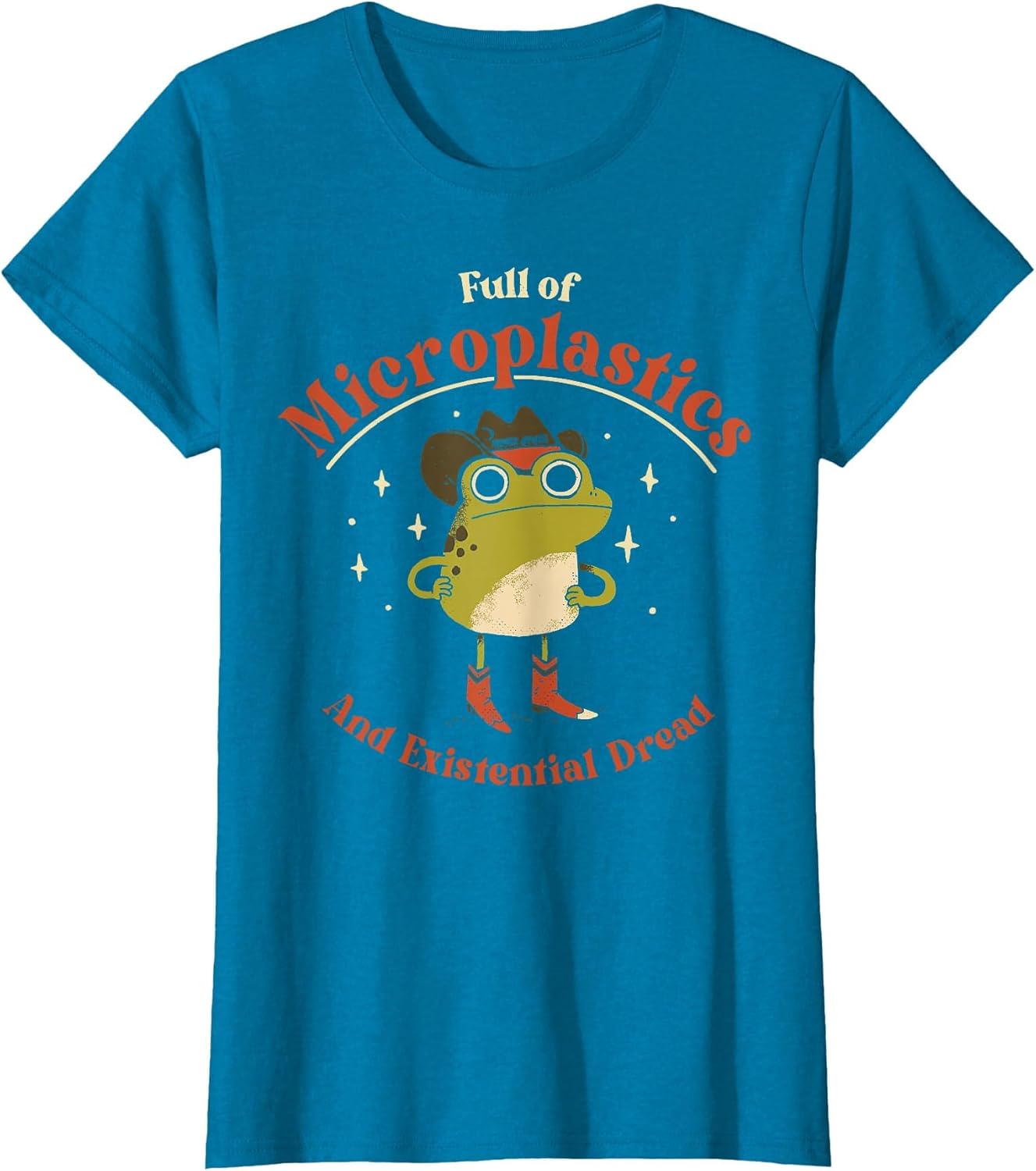Frog Full of Microplastics and Existential Dread