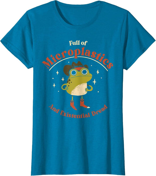 Frog Full of Microplastics and Existential Dread