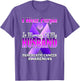 I Wear Purple in Memory of My Husband Pancreatic Cancer