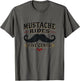 Mustache Rides Five Cents Vintage Humor Design