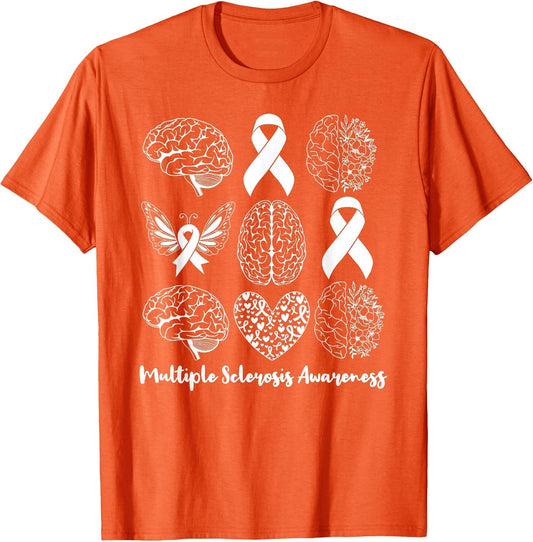 Multiple Sclerosis Awareness Month Brain Women Ms Support