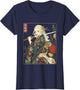 Japanese Gothic Samurai Art Woman with Katana Sword
