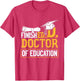 Finished Doctor of Education Doctorate Degree
