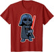 Star Wars Darth Vader Saber Cute Cartoon Graphic