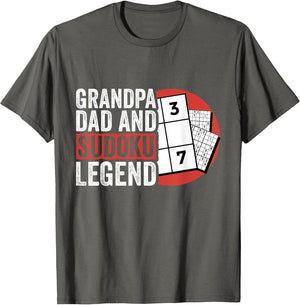 Grandpa Dad and Sudoku Legend, Sudoku Puzzle Solving