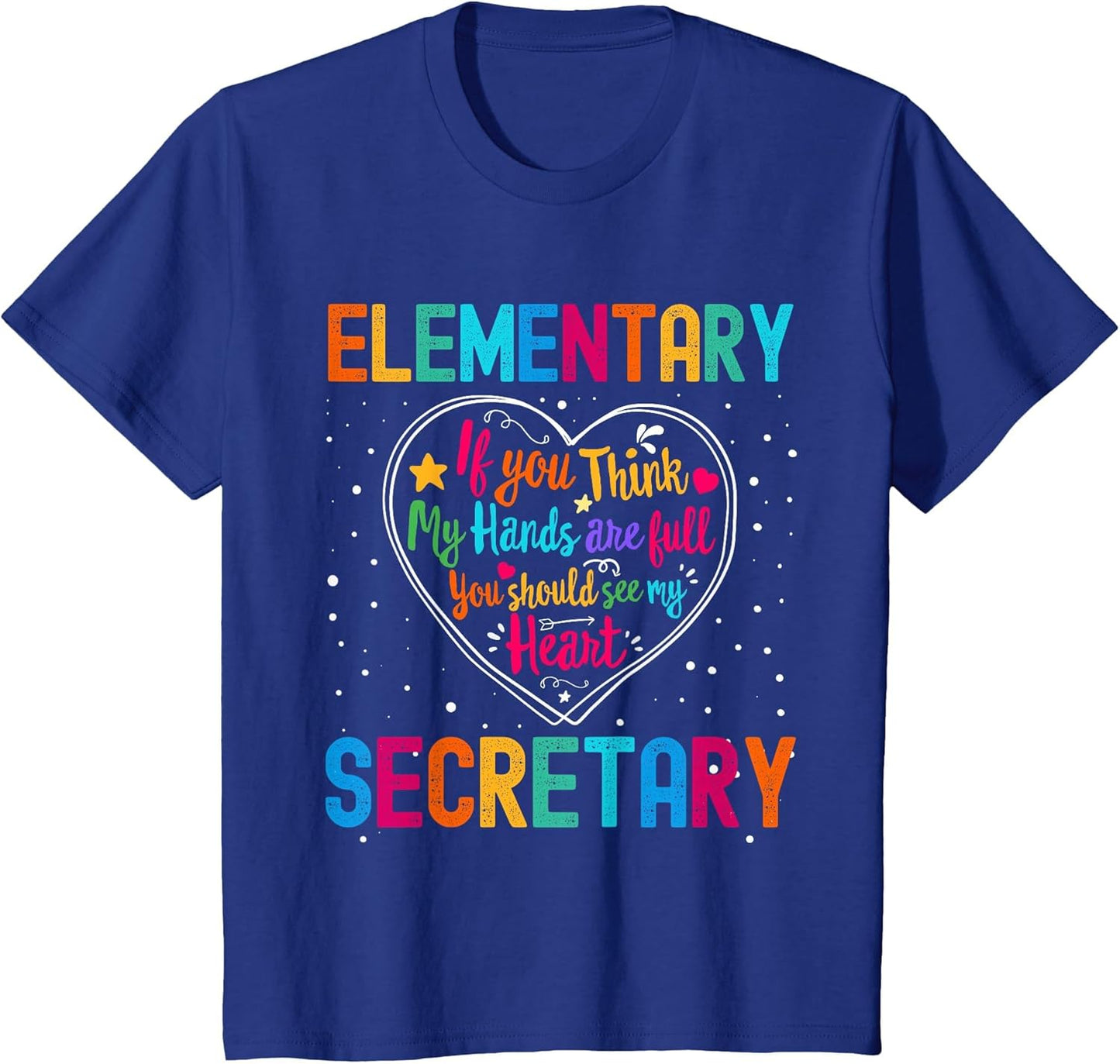 Elementary Secretary Appreciation Week Back to School Heart