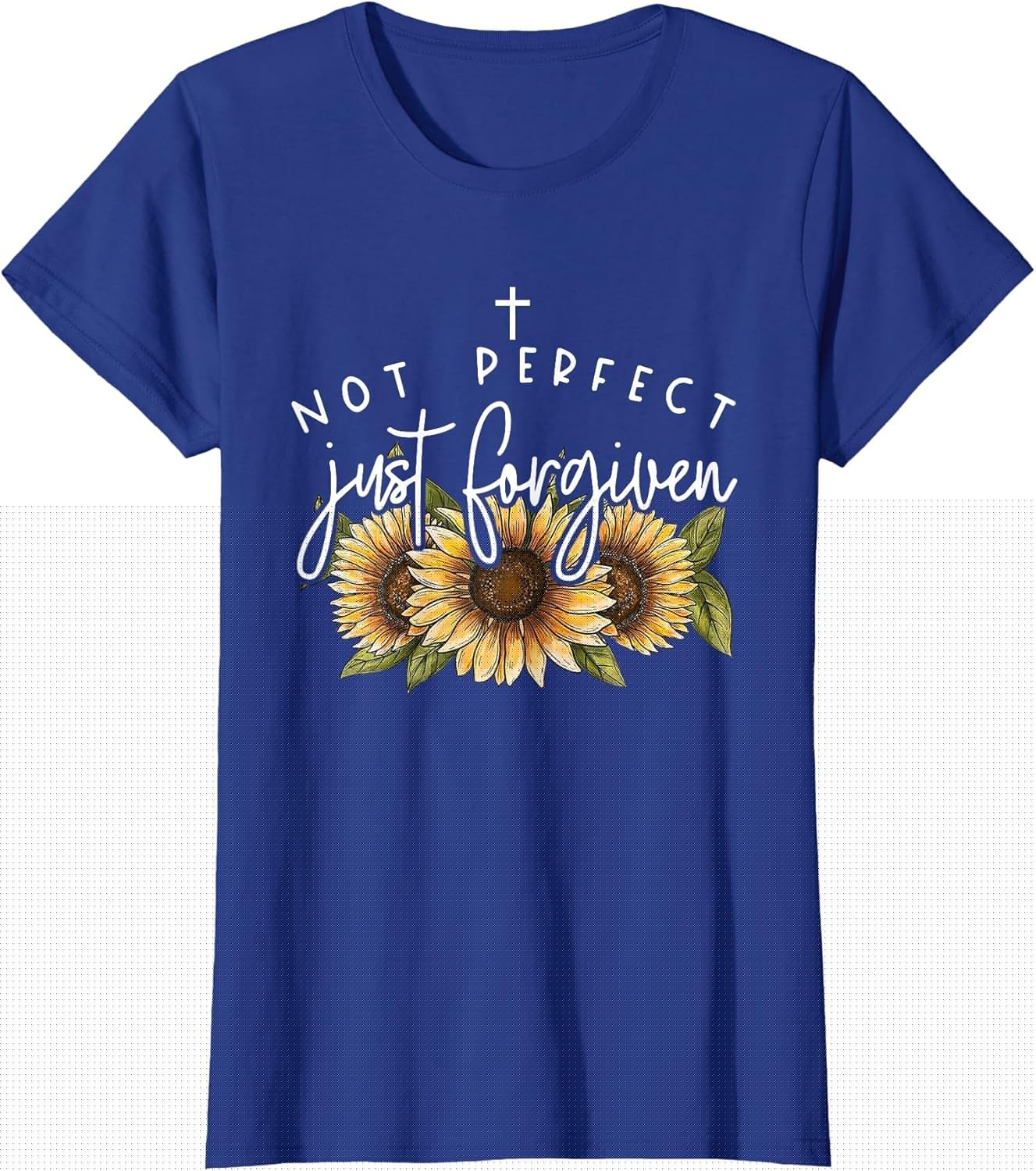 Not Perfect Just Forgiven Sunflower