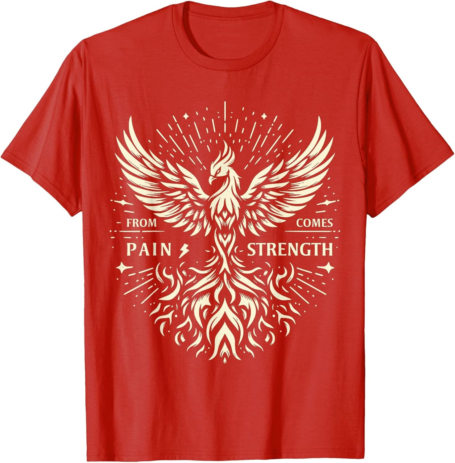 from Pain Comes Strength, Phoenix Rising from Flames