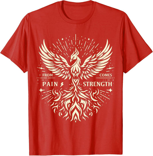 from Pain Comes Strength, Phoenix Rising from Flames