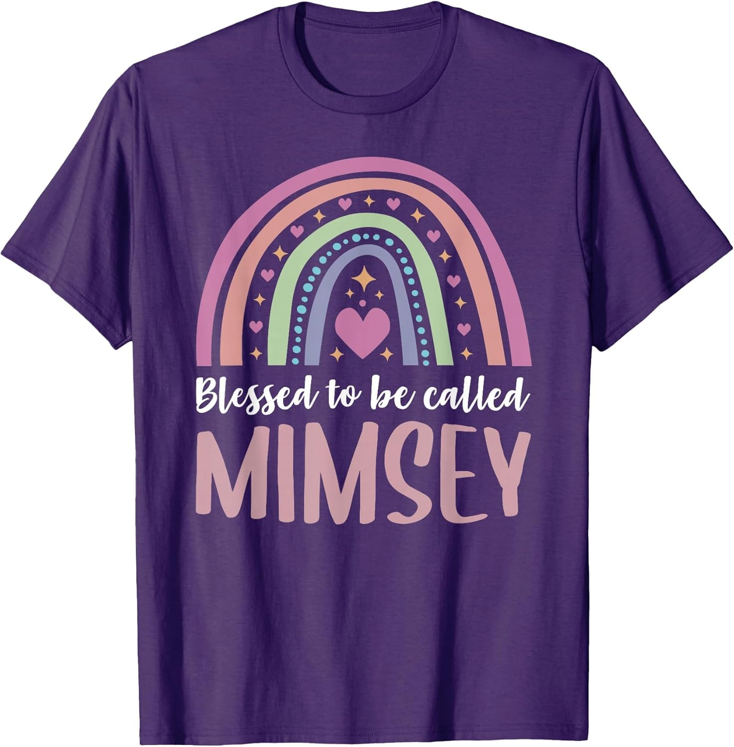 Mimsey Shirt Grandma Women Mothers Day Blessed Mimsey