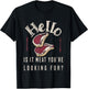 Hello is It Meat You're Looking for? Funny Meat Lover