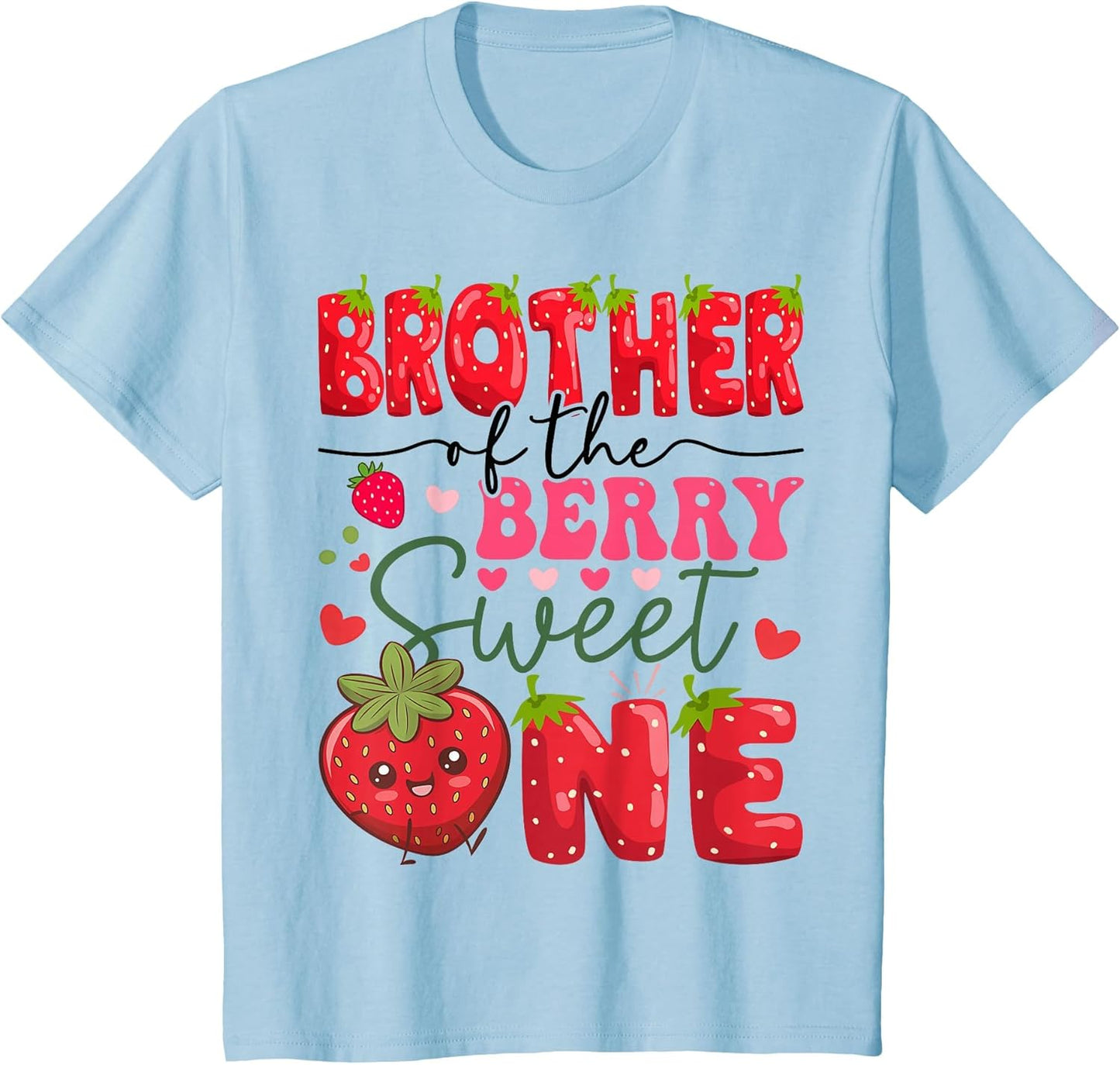 Brother of The Berry Sweet One 1St Birthday Strawberry