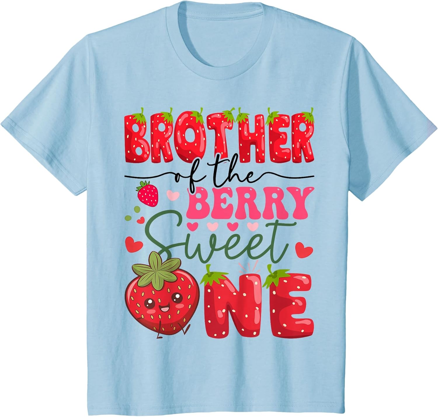 Brother of The Berry Sweet One 1St Birthday Strawberry