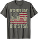 Distressed It is Not Gay If It's TSA Funny Security