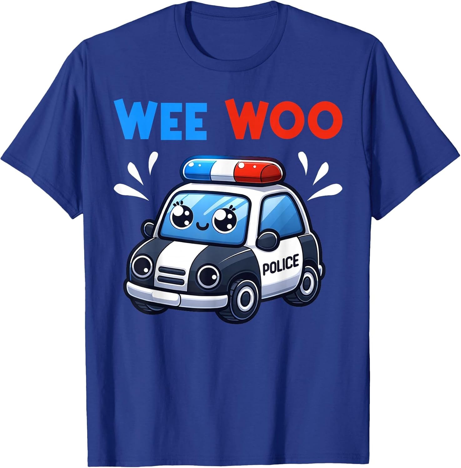 Kids Police Officer Costume Print for Boys