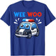 Kids Police Officer Costume Print for Boys