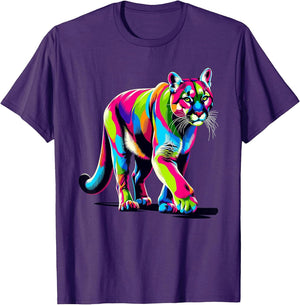 Colorful Pop Art Cougars Cougar Mountain Lion Puma