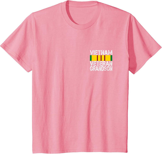 (2 Sided Print) Proud Grandson of a Vietnam Veteran