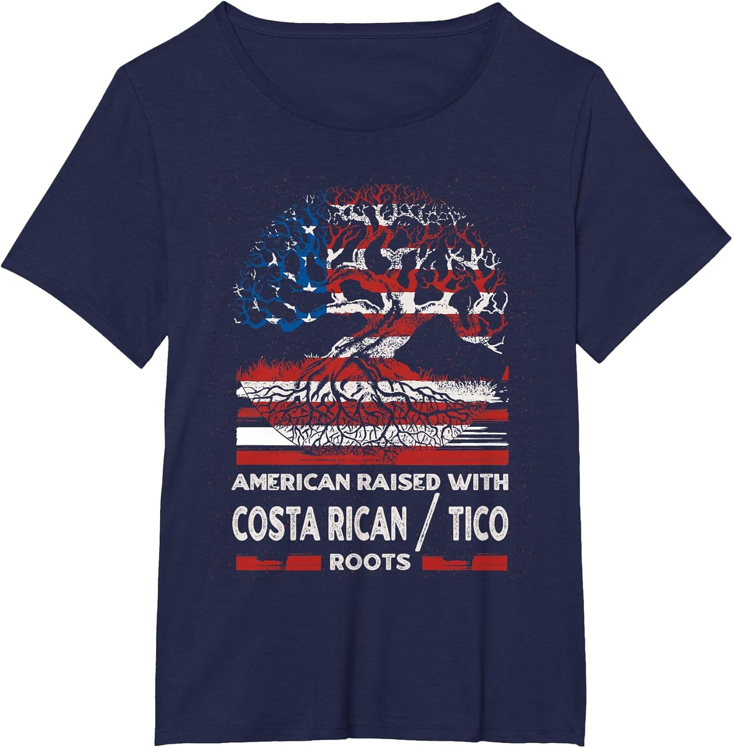 American with Costa Rican Tico Roots Patriotic