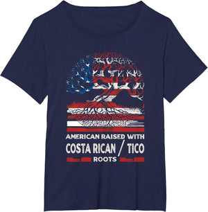 American with Costa Rican Tico Roots Patriotic