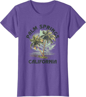 Palm Springs California Palms Vintage Beach