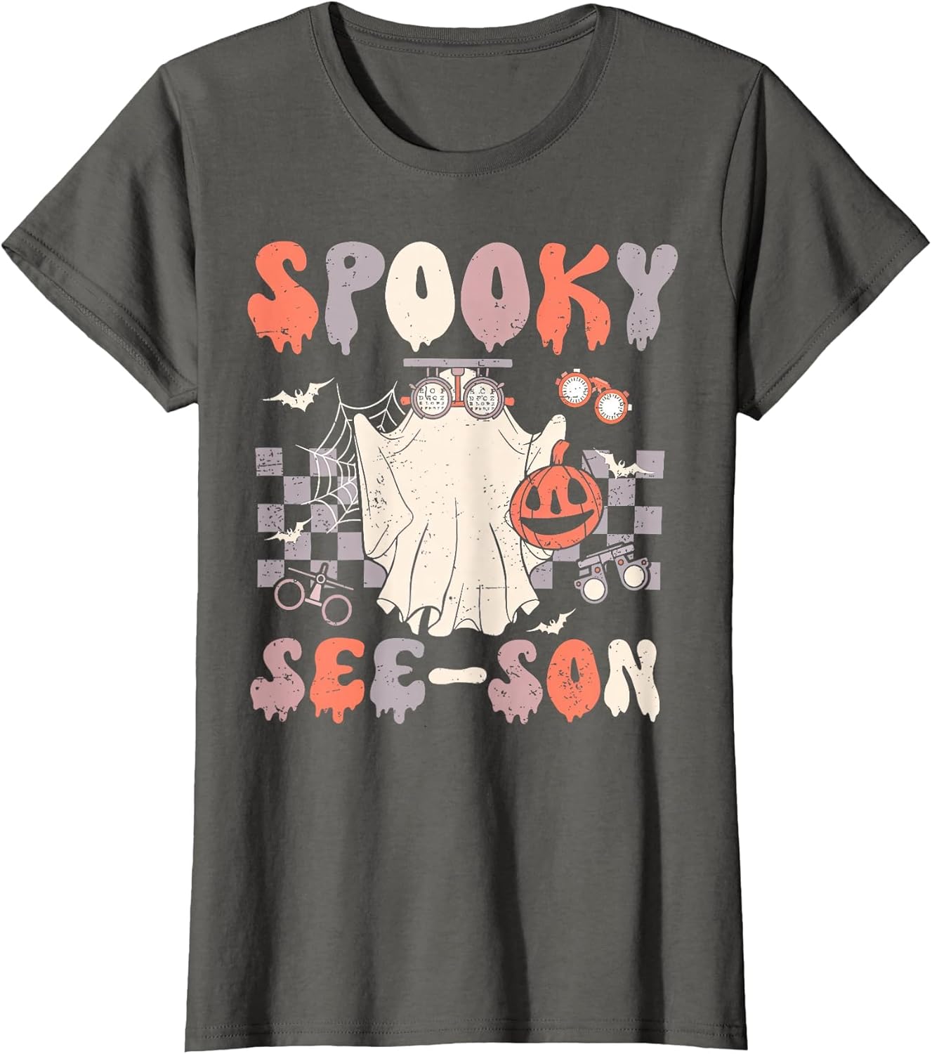 Retro Spooky See-Son Optometrist Optometry Ghost Halloween