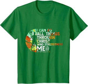 Philippians 4:13 I Can Do All Things Christian Basketball