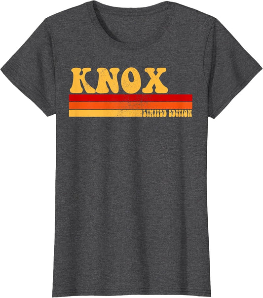 Knox Name Personalized Idea Men Retro Vintage Knox