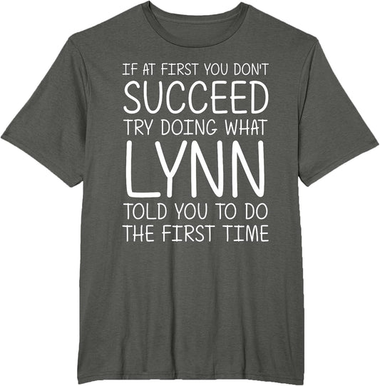 Lynn Gift Name Personalized Birthday Funny Christmas Joke