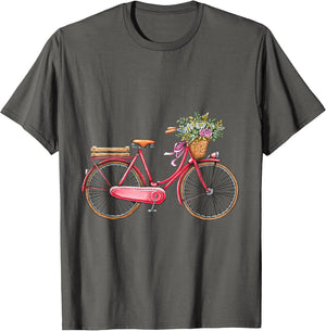 Lovely Red Japanese Vintage Bike with Basket