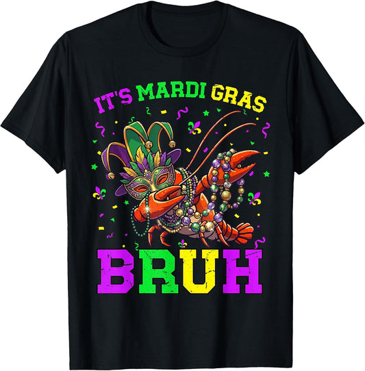 Bruh Mardi Gras Crawfish Boys Girls Kids Mardi Gras
