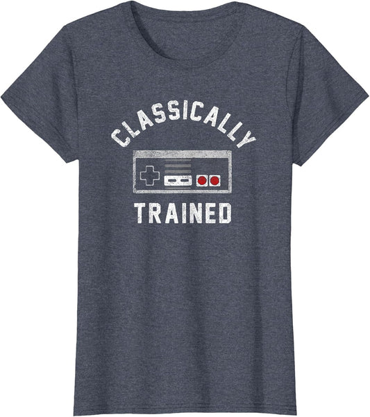 Classically Trained Video Game Adult T Shirt