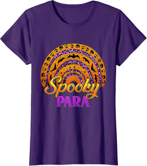 Spooky para Witch Skull Rainbow Halloween Costumes