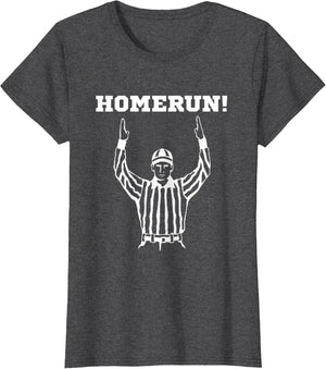 Homerun Football Funny Sarcastic Referee Sports