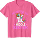 Kids Promoted to Middle Sister Unicorn Baby Announcement Toddler